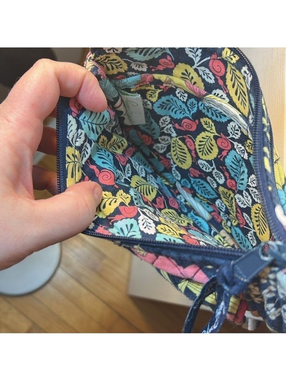 Vera Bradley small Floral clare Crossbody Bag boho y2k style - Picture 7 of 10